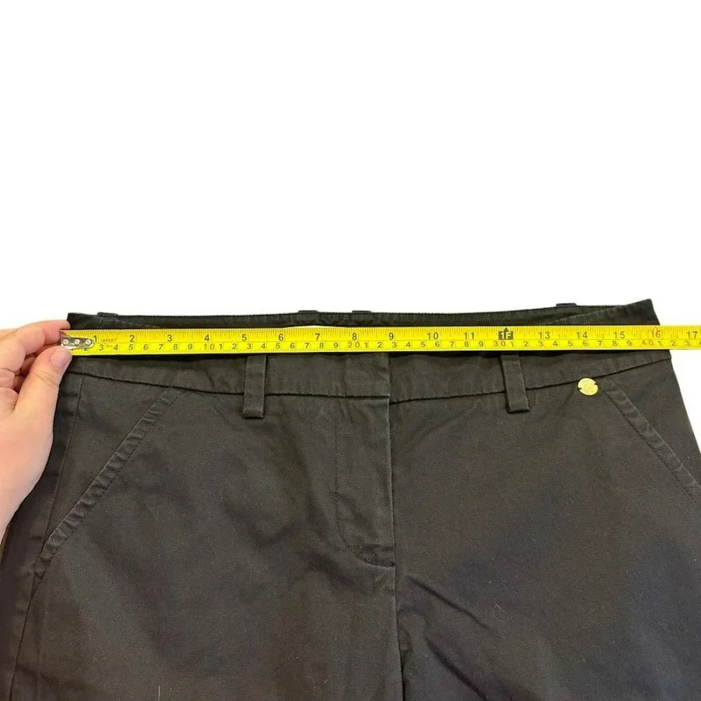 Trina‎ Turk Black Skinny Leg Ankle Dress Pants Womens 8